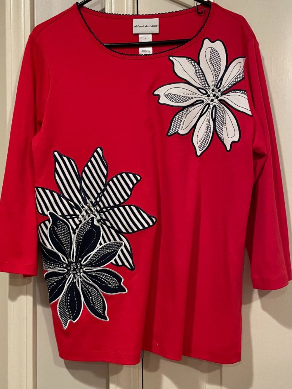 Alfred Dunner Womens Top M